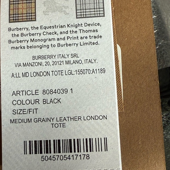 NEW Burberry London Tote - Picture 11 of 11